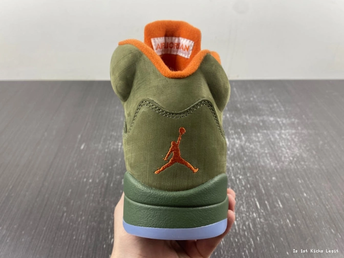 Olive Jordan 5 Air DD0587-308 0706